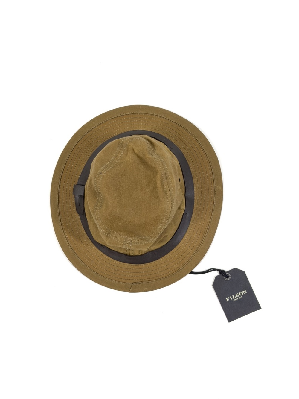 Filson Tin  Packer Hat Men’s Size M • Dark Tan • Style 11060015 NWT